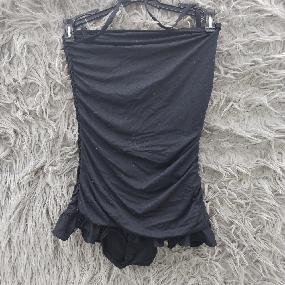 Juicy Couture 50s vintage style ruffle one-piece bathing suit. Size small